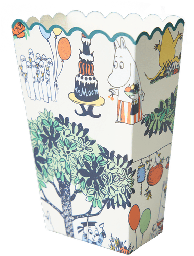 Moomin 美食盒24x6件 FSC花园派对|Moomin herkkuboxi 24x6kpl FSC puutarhakutsut