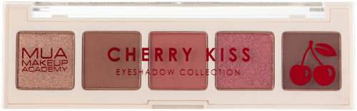 MUA Make Up Academy Eyeshadow Palette 5 shades 3,2 g Cherry Kiss luomiväripaletti