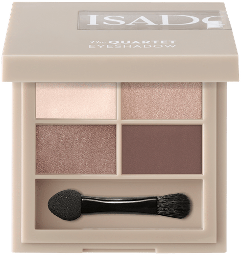 IsaDora 四色眼影盘 04 卡布奇诺 3,5 g|Isadora The Eyeshadow Quartet luomiväripaletti 04 Cappuccino 3,5 g