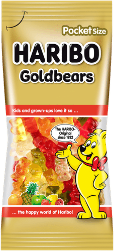 Haribo 金熊75克水果糖袋装