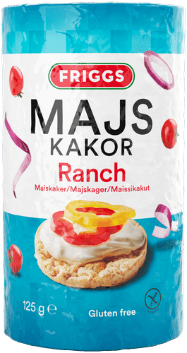 Friggs 无麸质牧场风味玉米饼 125g|Friggs Gluteeniton Ranch Maissikakku 125g