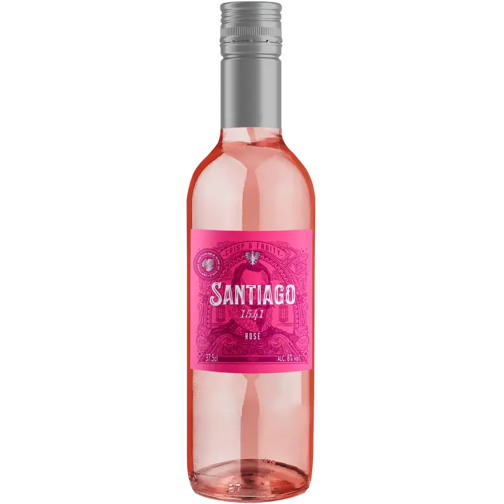 Santiago 1541 Rose 8 til- % 0,375L plo|Santiago 1541 玫瑰 8 体积 % 0.375L plo