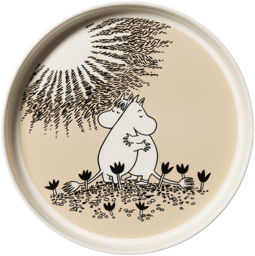 Moomin Arabia 姆明烤盘 28cm 爱心米色