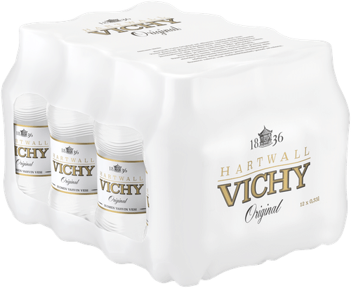 12 x Hartwall Vichy Original kivennäisvesi 0,33 l