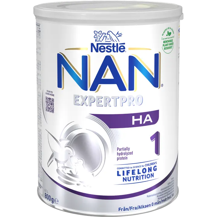 Nestlé NAN HA 1 Äidinmaidonkorvike 800g|Nestlé NAN HA 1 母乳配方奶粉 800g