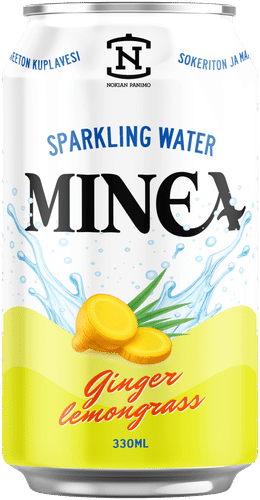 Minea 姜与柠檬草风味水 0,33l