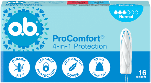 o.b.® ProComfort® Normal tamponi 16 kpl