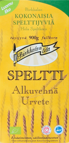 Birkkalan Tila 有机全粒斯佩尔特小麦全谷物 900g|Birkkalan Tila Luomu kokonaisia spelttijyviä täysjyvä 900g