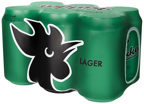 Laitilan 6 x Laitilan Kukko Lager 4.7% vol 0.33L 饮品