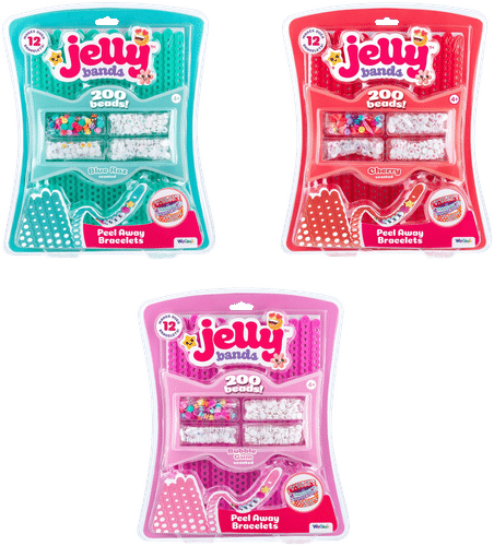 Jelly Bands 手环 覆盆子-口香糖-樱桃