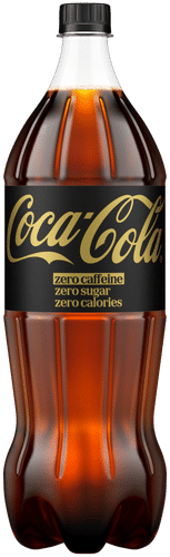 Coca-Cola Zero无糖无咖啡因植物提取饮料 塑料瓶装 1,5L