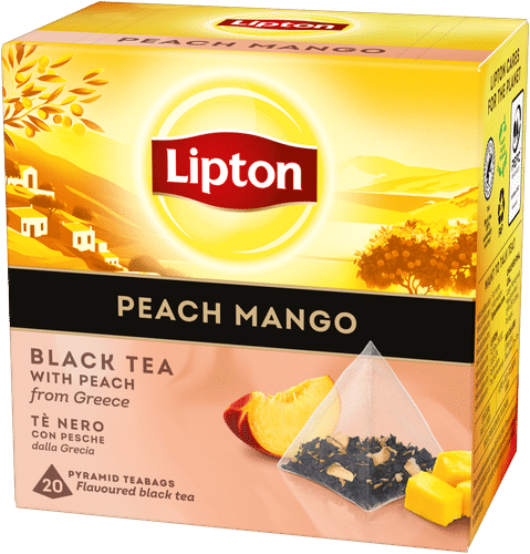 Lipton 桃子芒果20pss红茶