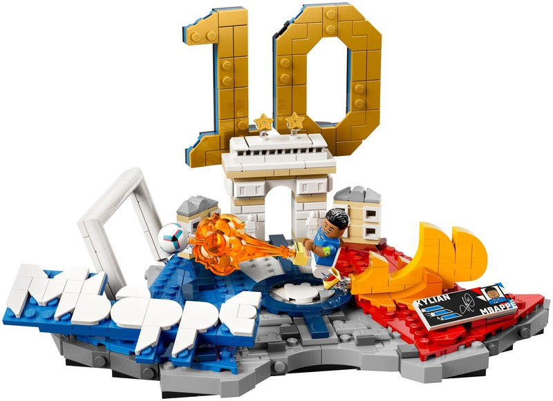 LEGO 足球系列43013基利安·姆巴佩——足球高光时刻|LEGO® Editions Football 43013 Kylian Mbappé – jalkapallon tähtihetket
