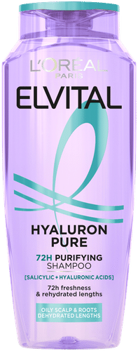 L'Oréal Paris Elvital Hyaluron Pure shampoo kosteutta kaipaaville hiuksille 250ml