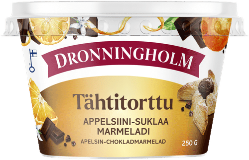 Dronningholm Tähtitorttu Appelsiini-suklaamarmeladi 250 g