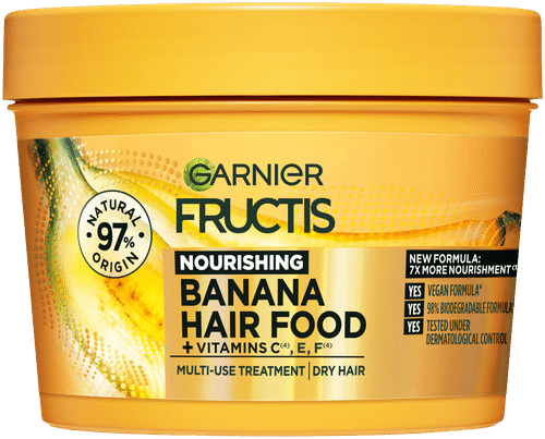 Garnier Fructis Hair Food 香蕉深层修护发膜(适合干性发质) 400 ml
