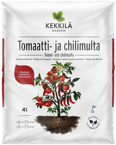 Kekkilä Tomaatti- ja chilimulta 4 L
