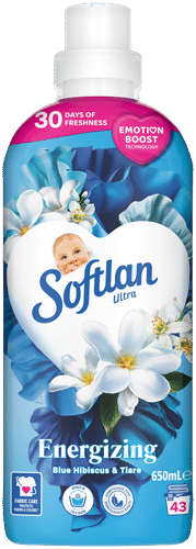 Softlan Emotions 活力蓝木槿柔顺剂 650ml