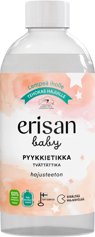 Erisan 无香型Erisan婴儿洗衣醋 475ml|Hajusteeton Erisan Baby Pyykkietikka 475ml