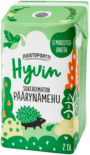 Juustoportti Hyvin 梨汁饮品 2分升