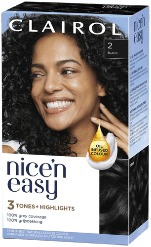 Clairol Nice'n Easy kestoväri 2 musta