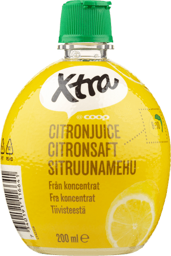 Xtra 柠檬汁 200 ml