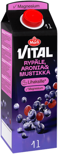 Vital Marli Vital 葡萄-野樱莓-蓝莓果汁饮料+镁 1 L