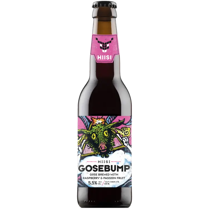 HIISI Gosebump Raspberry & Passionfruit Gose 5,5%|HIISI Gosebump 覆盆子和百香果 Gose 5.5%
