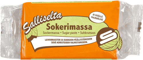 Salliselta Sokerimassa oranssi 250g|Salliselta 橙色糖团 250g