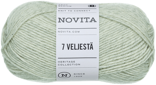 Novita 7 Veljestä 毛线 100克 地衣 047
