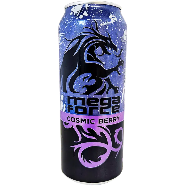 Megaforce Cosmic Berry sokeriton energiajuoma 0,5l|Megaforce 宇宙莓果无糖能量饮料 0,5l