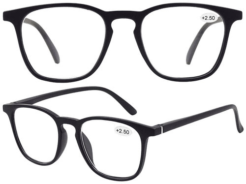 Eyeguard 黑色老花镜 U M +2.50