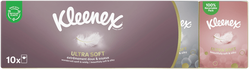 Kleenex 超柔便携面巾纸 10x7件