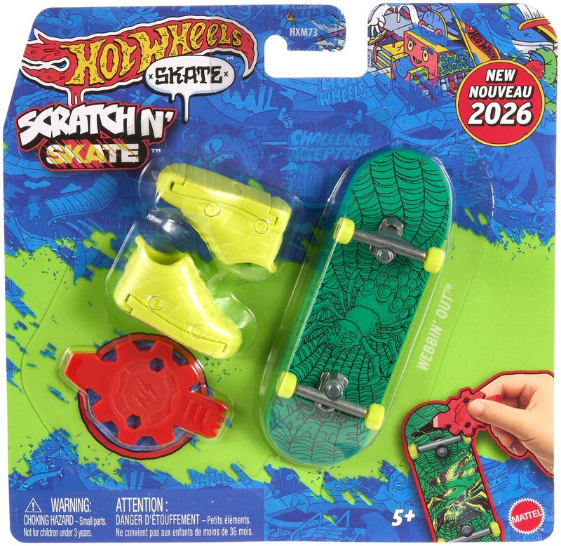 Hot Wheels 滑板刮刮滑板|Hot Wheels Skate Scratch n skate