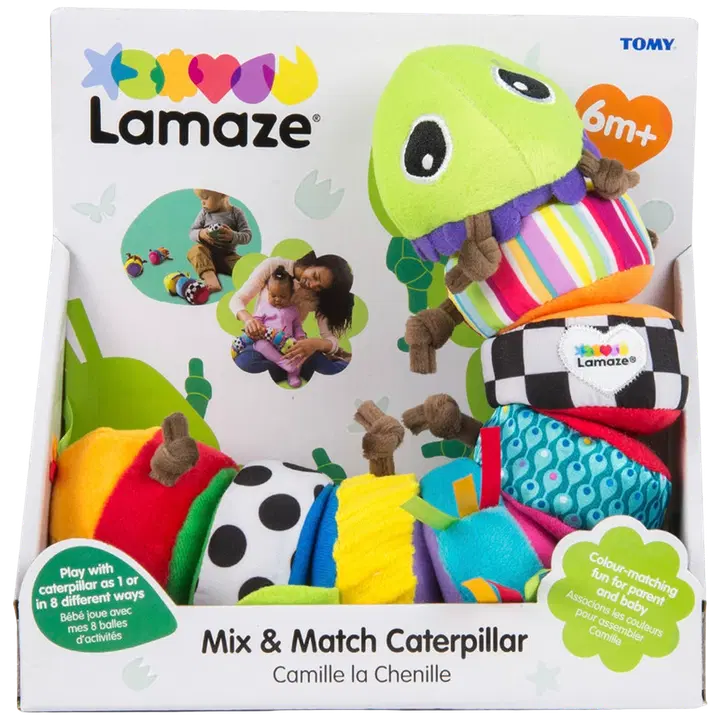 Lamaze Sekoita ja Sovita Toukka|Lamaze 混合搭配毛毛虫