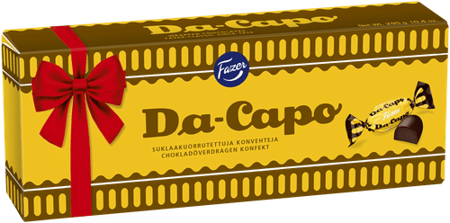 Fazer DaCapo tumma suklaakonvehti 295g