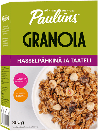 Paulúns 榛子椰枣格兰诺拉 350g