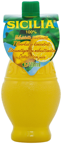 Sicilia 全柠檬汁不加糖 115ml