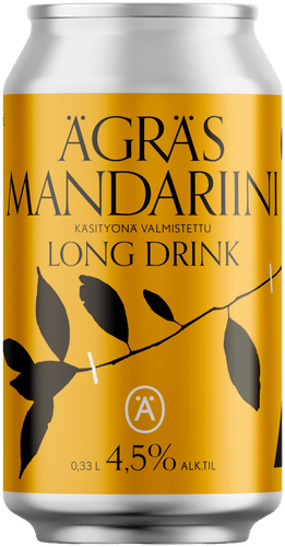 Ägräs Long drink Mandarin Orange with gin 4,5% 33cl tölkki