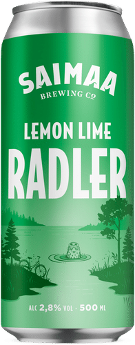 Saimaa Lemon Lime Radler 2,8% 0,5l tölkki