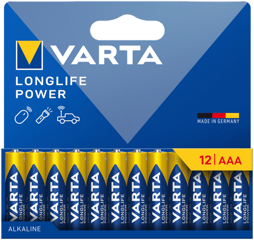 Varta Longlife Power AAA 电池 12节装