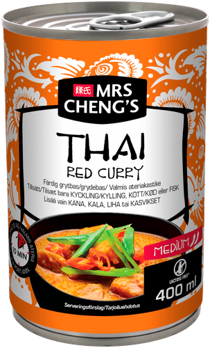 Mrs Cheng's 泰式红咖喱即食酱 400 ml|Mrs Cheng's Thai Red Curry ateriakastike 400 ml