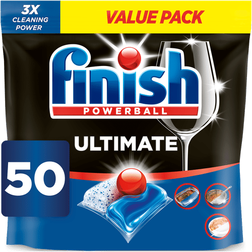 Finish Ultimate 全合一洗碗块 50kpl