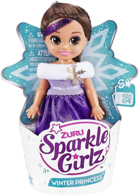 Sparkle Girlz 冬季公主纸杯蛋糕迷你娃娃|Sparkle Girlz talviprinsessa kuppikakku mininukke