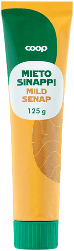 Coop sinappi mieto 125 g