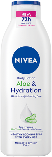 NIVEA 250毫升 芦荟保湿身体乳
