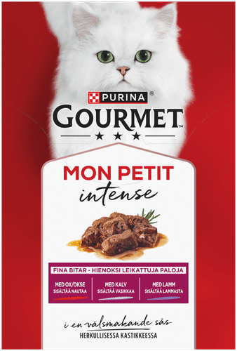 Purina Gourmet Mon Petit Lajitelma Kastikkeessa Kissan märkäruoka 6x50g
