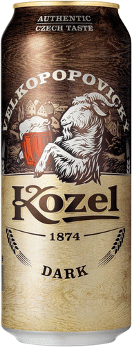 Velkopopovicky Kozel Dark Lager 3,8 til-% 50cl tlk