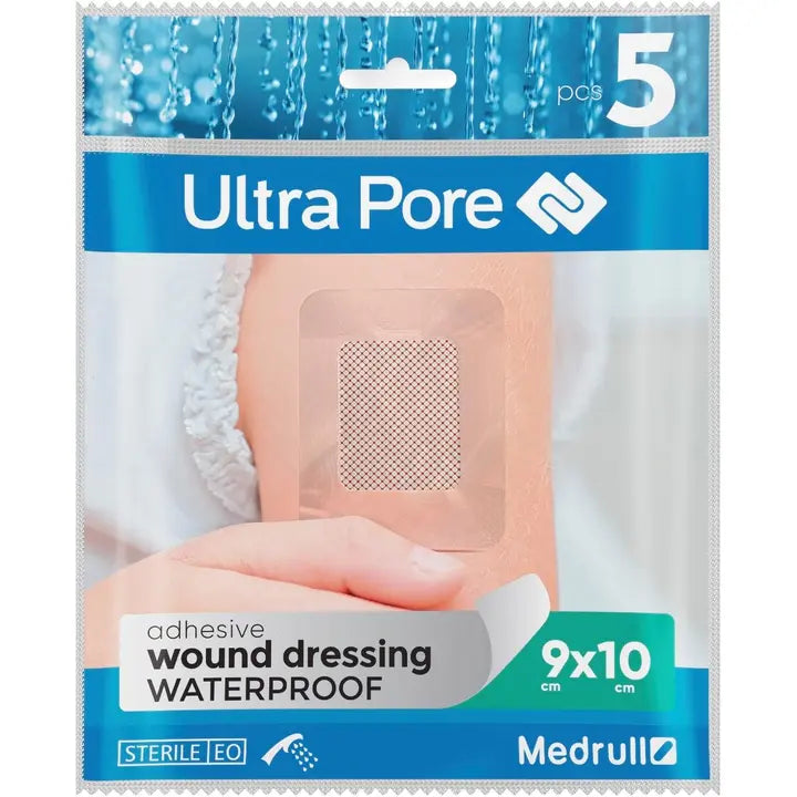 Medrull haavaside 9x10cm vedenkestävä 5kpl-Medrull 伤口敷料 9x10cm 防水 5kpl