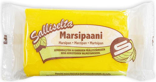 Salliselta Marsipaani keltainen 250g|Salliselta 黄色杏仁膏 250g